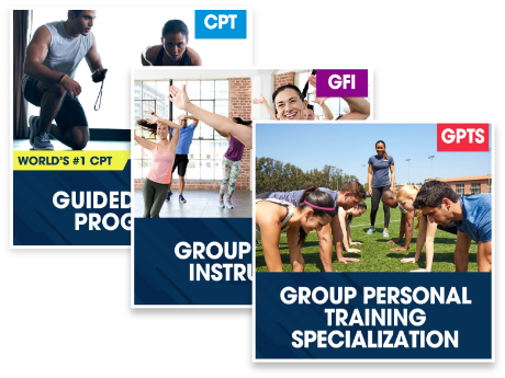 CPT Premium Self-Study Plus Group Fitness Instructor Basic Plus Group Personal Training Specialization