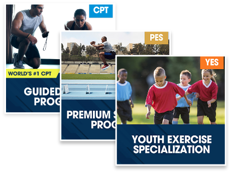 CPT Guided Study Plus PES Premium Self Study Program Plus Youth Exercise Specialization