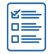 Check List Blue Icon
