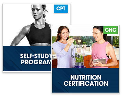 CPT Self-Study Plus Corrective Exercise Specialization Plus Nutrition Certification