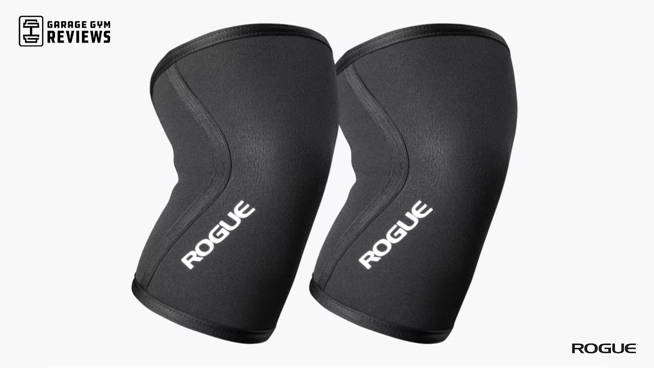 Knee Sleeve with Garage Reviews and Rogue Logo