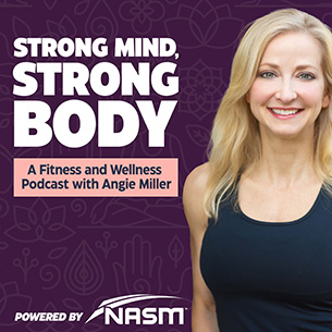 Strong Mind Strong Body podcast image with Angie Miller