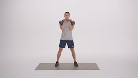 Kettlebell Front Squat