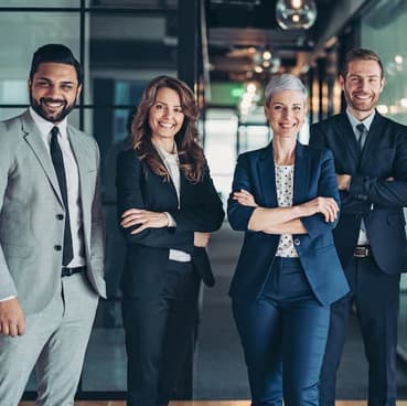 Government employees in suits