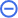 blue minus symbol