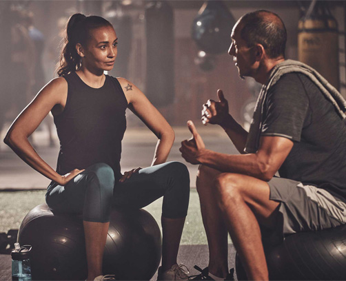 nasm trainers standing next to each other