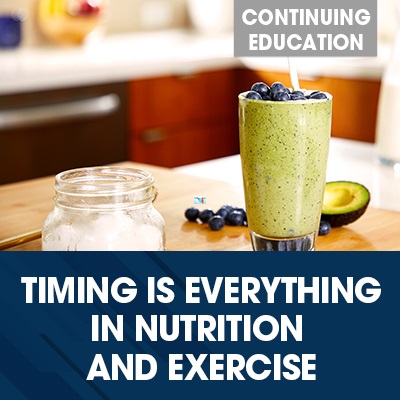 NA Timing is Everything in Nutrition and Exercise Shop Tile