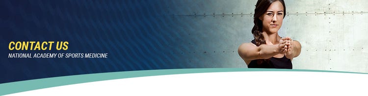 Contact Us - National Academy of Sports Medicine