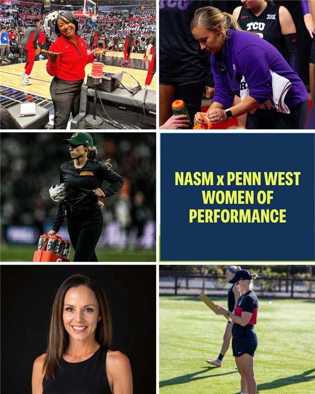 Women in various pro sports settings