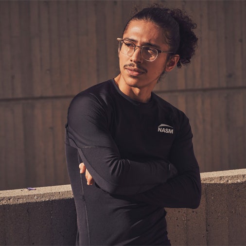 Man standing with arms crossed