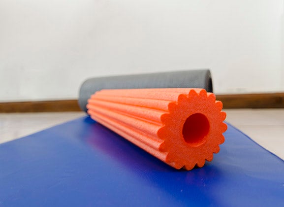 A foam roller